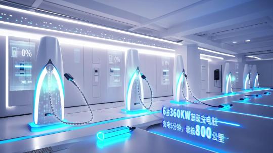 万物互联智慧停车场智能电子充电桩