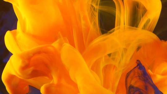 水墨泼墨 抽象艺术 流体 五彩斑斓