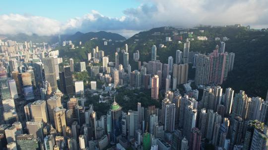 香港太平山山顶豪宅视频素材模板下载