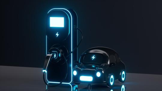 新能源电动汽车概念动画