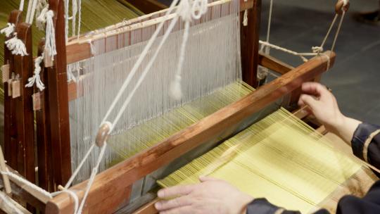 【合集】真丝纺织织造非物质文化视频素材模板下载