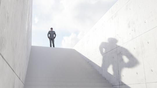 企业 企业家 楼梯 阶梯 攀登