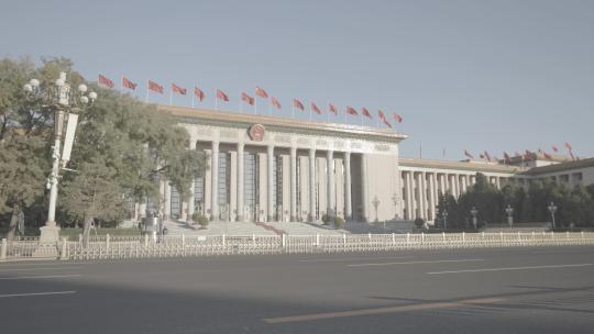 4K北京天安门人民大会堂
