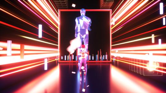 互联网科技卡通角色动画C4D AE工程