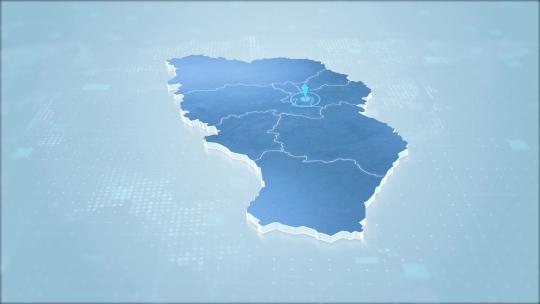 【无插件】呼和浩特地图