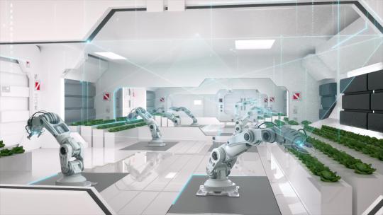 自动化生产车间 智能汽车制造