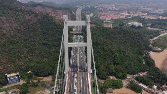 广东虎门大桥航拍视频素材模板下载