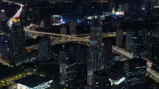 上海夜景航拍