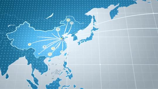 中国地图河南辐射全国世界地图科技公司发展