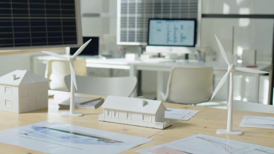 办公桌上的可再生能源项目