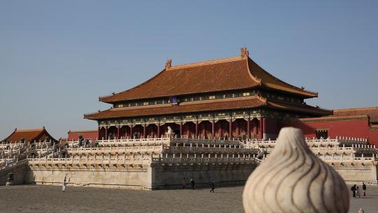 北京古风建筑故宫博物院