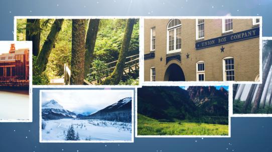 照片墙图文ae模板