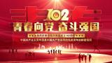 中国共青团102周年红色片头高清AE视频素材下载