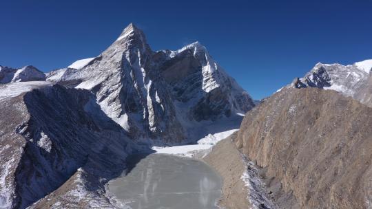 西藏 雪域 航拍 风光 实拍 雪山