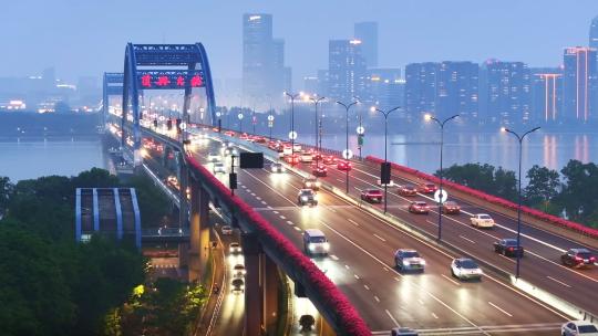 杭州复兴大桥-高架花海