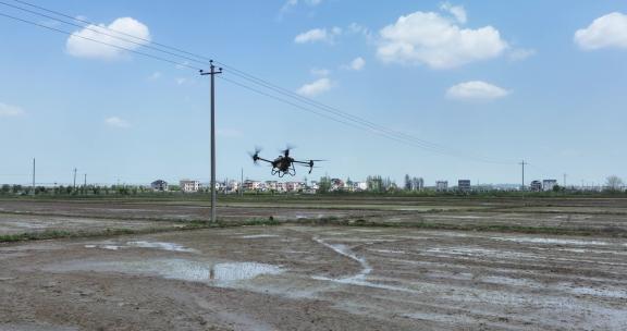 现代农业无人飞机植保机打农药
