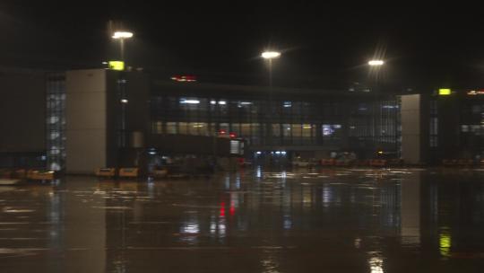 重庆江北国际机场夜景
