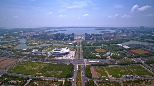 上海临港区滴水湖
