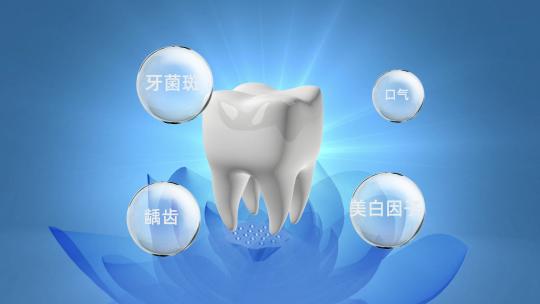 AE模板 4K牙膏健齿广告AE视频素材教程下载