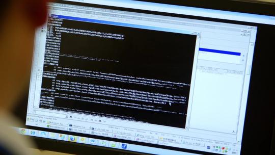 代码黑客写代码程序员补漏洞计算机码程序