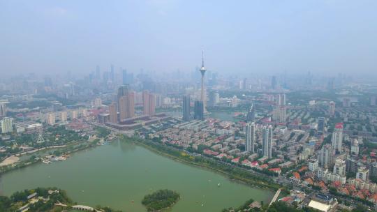 4K 航拍天津城市景观