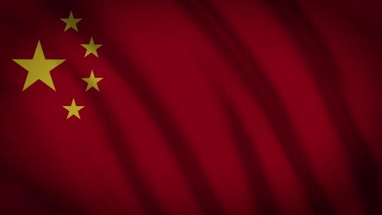 中国旗帜视频素材模板下载