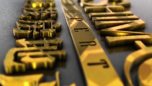 大气 黄金 房地产 logo