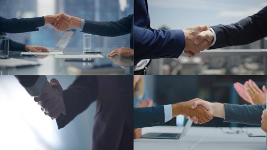 【合集】商务谈判握手合作