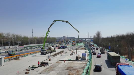 北京高速路施工