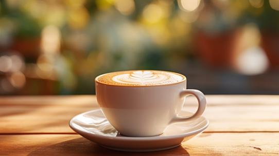 浓缩咖啡饮品冲咖啡馆马克杯牛奶拉花热饮高清在线视频素材下载