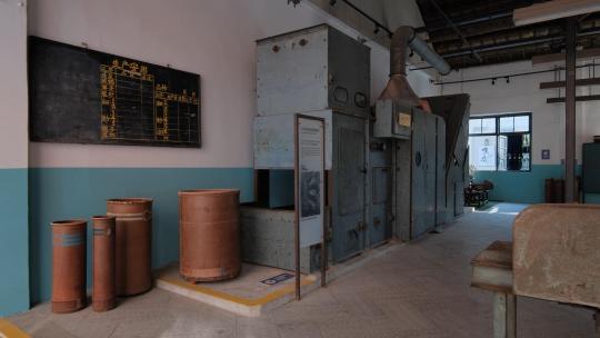 六七十年代棉纺厂绢纺厂老厂房车间博物馆