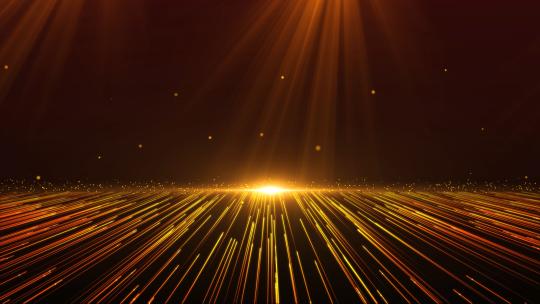 4k大气金色颁奖晚会舞台背景AE模板