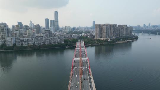 广西柳州城市风光航拍
