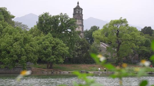 瑞光园风雨桥古建筑