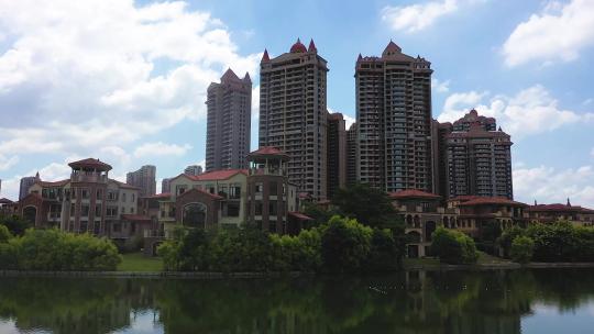 高端地产别墅大平层园林