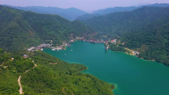 航拍郴州资兴东江湖3视频素材模板下载
