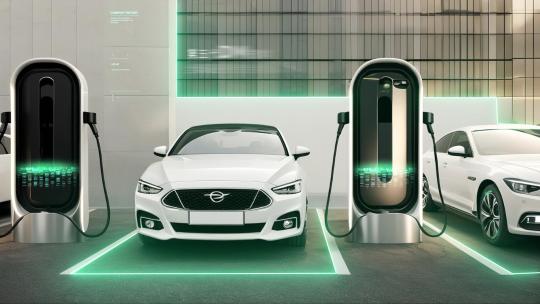 电动新能源汽车充电桩智慧充电后期宣传