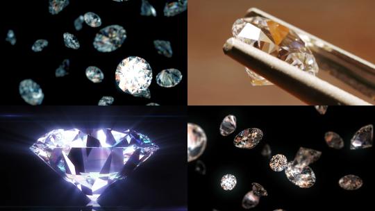 【合集】珠宝钻石矿石收藏闪耀宝石