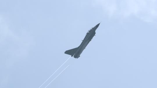 长春航展中国空军歼-10战机