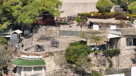 原创 福建厦门胡里山炮台航拍风光