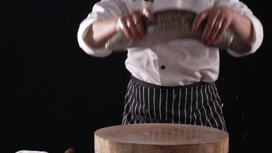 炝锅鱼-涮鱼-涮菜-涮锅-黑鱼-火锅魚
