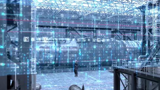 科技汽车制造车间 智慧园区