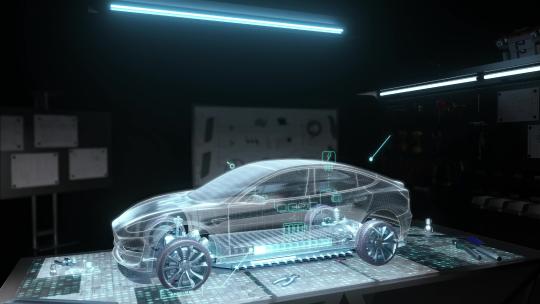 【可换人物AE】三维汽车可视化研究平台