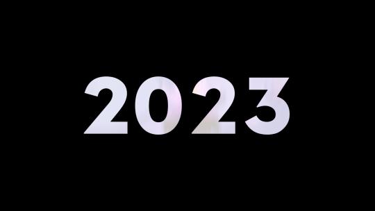 2023-图片快速切换汇聚年份数字增长高清AE视频素材下载