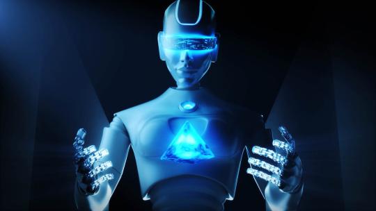 AI人工智能机器人科技宣传片