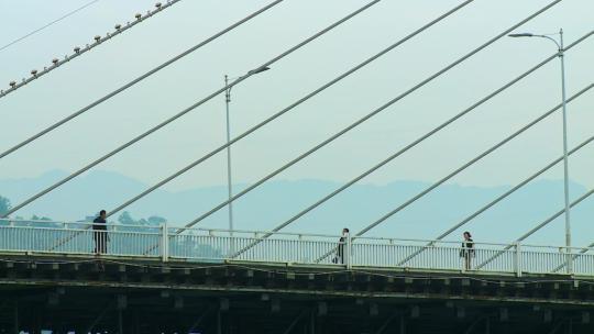 城市建筑长江桥梁
