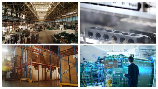 自动化智慧生产智慧物流合集视频