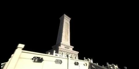 人民英雄纪念碑带通道4K高清在线视频素材下载