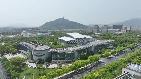 湖州地标建筑航拍