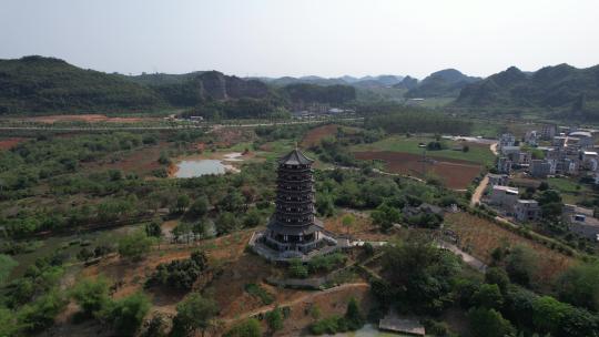 广西崇左市园博园4A景区航拍